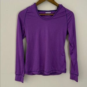 Layer 8 Performance Qwick-Dry Activewear hoodie long sleeve lightweight SZ SM
